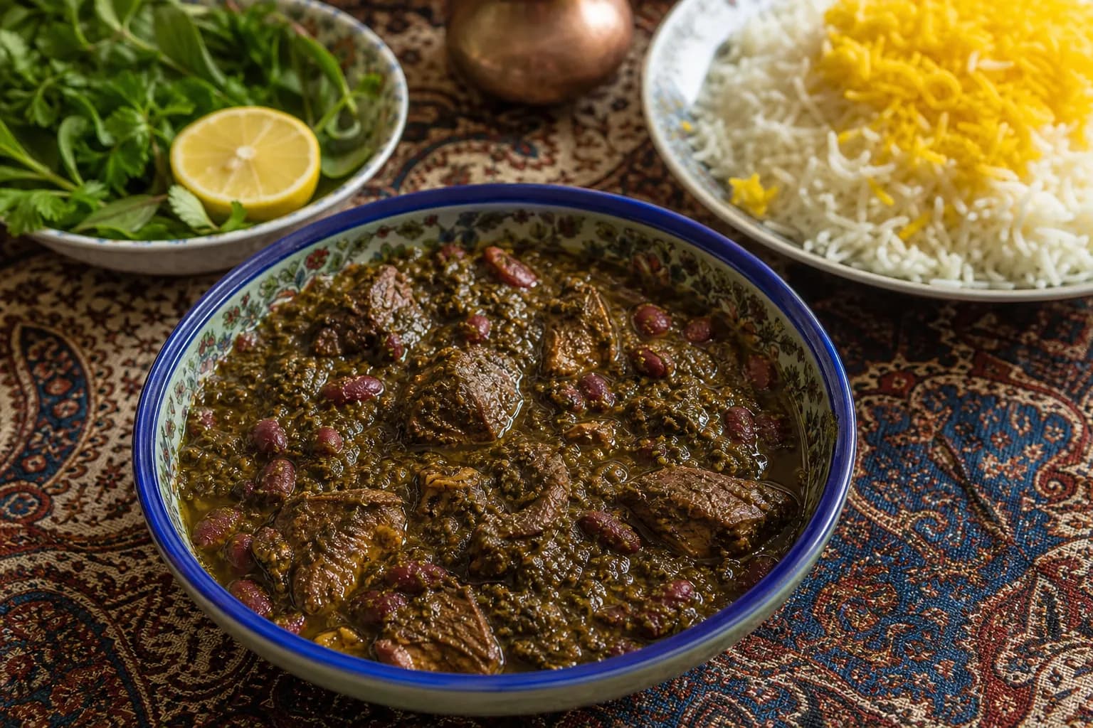 خورش قورمه سبزی